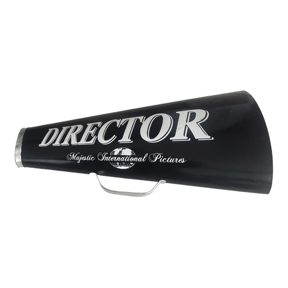 Movie Director Majestic International Pictures Megaphone Metal Wall Art Decor - Picture 1 of 3